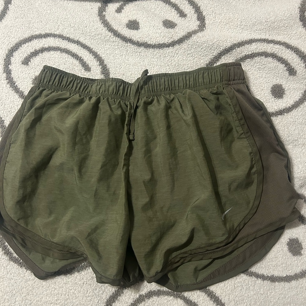 Olive Green Women's Shorts
